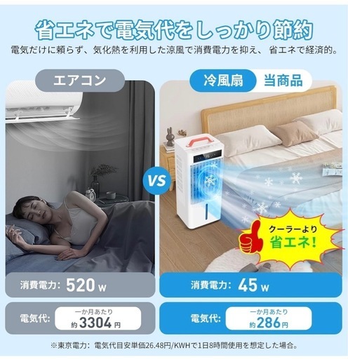 【新品未開封】冷風機 10リットル