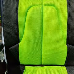 【超美品・未使用に近い】車椅子 車いす ノーパンクタイヤ 軽量 折り畳み 自走式車椅子 介助兼用 メッシュシート 車イス CUKY-870 フレッシュグリーン 痛くならない～す アルミ製車椅子 1年保証 背シートの張り調整 座面の張り調整 身体にフィット 介護：ケンクルの画像