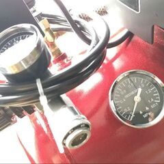 新品  オイルレスエアーコンプレッサー 30L SK11 PUMA SR-102の画像