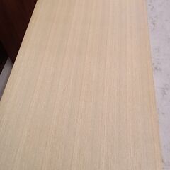 リユースのサカイ栃木店★ジモティ割あり★ 無印良品 本棚 ベージュ W80×D40×H83 クリーニング済み TC9928の画像