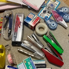 取り引き中文具の画像