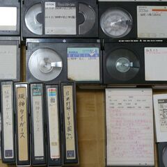 Sports Graphic Number Video Version 「伝統の一戦」が燃えた日 阪神・巨人熱闘1200試合（VHS）、録画用ビデオテープ（βベータ）　の画像