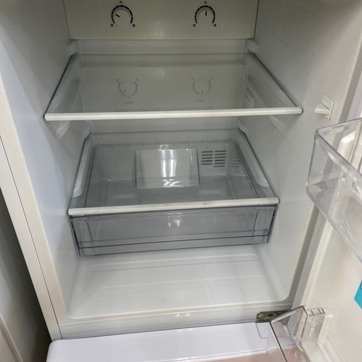 ☆中古￥11,800！Haier 181㍑2ドア冷蔵庫 家電 2023年製 OBBR-181A型