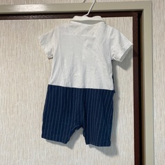 男の子ベビー　セレモニーロンパース70サイズの画像