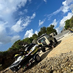 SEADOO シードゥ　ジェットスキー　トレーラー付きの画像