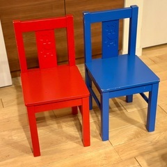 イケア　子供用テーブル・椅子セットの画像
