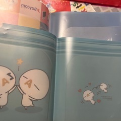取り引き中クリアファイルの画像