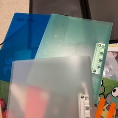 取り引き中クリアファイルの画像