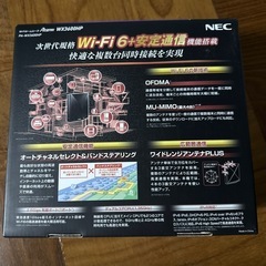 NEC WiFi ホームルーター  Aterm WX3600HP    の画像
