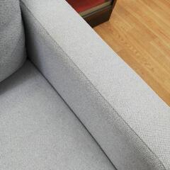 ☆ドリーム荒牧店☆ジモティー割引有☆3Pソファ オットマン付 中古品の画像