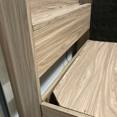 シングルベット、マットレスセットの画像