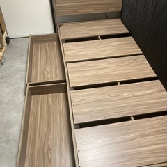 シングルベット、マットレスセットの画像