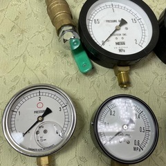 圧力ゲージ 9点 まとめ の画像
