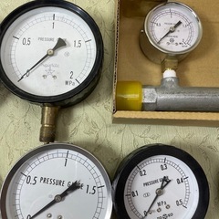 圧力ゲージ 9点 まとめ の画像