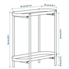 IKEA　OLIVBLAD オリヴブラード　プラントスタンドの画像