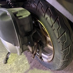 【New】実働 BT新品 ホンダ AF61 トゥデイ 4スト 原付 バイク スクーター ブラック 人気車種の画像