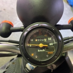 【New】実働 BT新品 ホンダ AF61 トゥデイ 4スト 原付 バイク スクーター ブラック 人気車種の画像