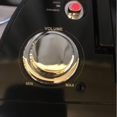 7インチDVDポータブルコンポの画像