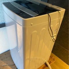 ハイアール　2019年製　Haier 全自動電気洗濯機　JW-C55A 5.5キロ の画像