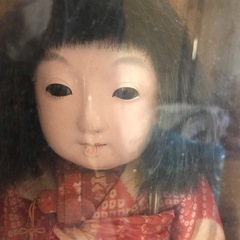 市松人形　昭和時代の画像