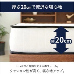 ダブルベットマットレスの画像