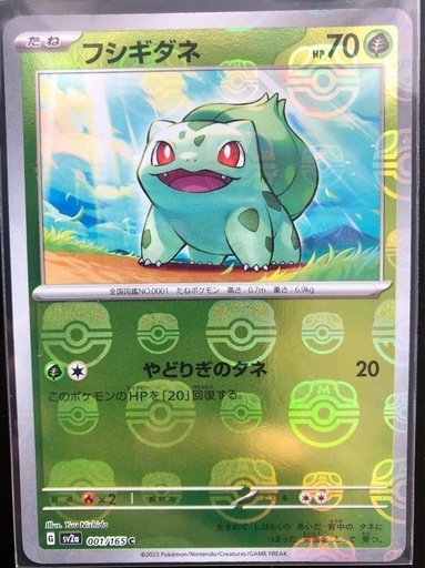 美品 ポケモン 151 御三家 ヒトカゲ&ゼニガメ&フシギダネ マスターボール 美品 ポケモン 151 御三家 ヒトカゲ&ゼニガメ&フシギダネ