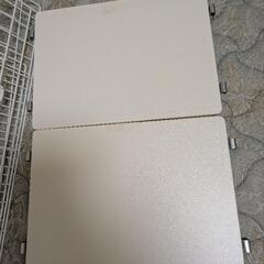キャットケージ2段 PSCC-752 ホワイト アイリスオーヤマの画像