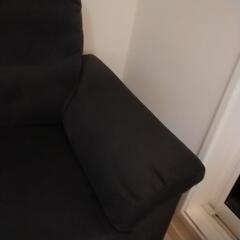 イケア　IKEA　2人掛け　ソファの画像