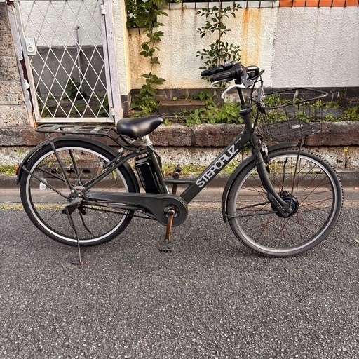 BS　STEPCRUZ　26インチ　３段　本体のみ　アシスト作動問題なし BS STEPCRUZ 26インチ 3段 本体 - メルカリ
