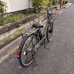 電動アシスト自転車◇ブリヂストン◇STEPCRUZ◇26型◇3段ギアの画像