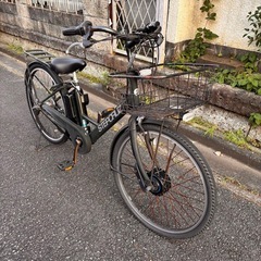 電動アシスト自転車◇ブリヂストン◇STEPCRUZ◇26型◇3段ギアの画像