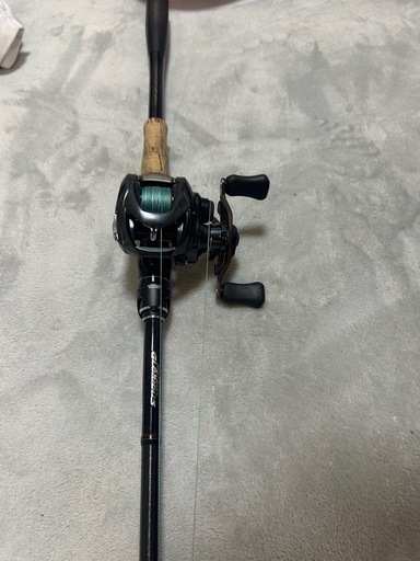 16ポイズングロリアス174XH-SBとタトゥーラ svtw8.1セット　バス釣り