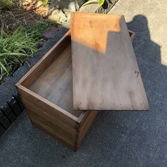 収納用木箱の画像