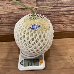 高級　マスクメロン　食べ頃の画像