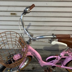 a.n.design works 16インチ 子供用自転車 ピンクの画像