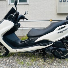 北海道　ヤマハ　コマジェ125  外装美品！走行少ない！タイヤ前後山あり！バッテリー付き！書類付き！の画像