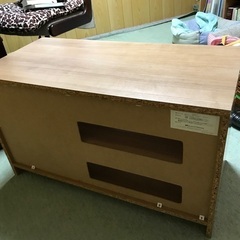 木目調テレビ台の画像
