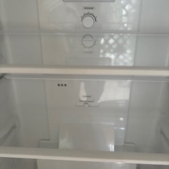 7月中旬購入　短期間使用　山善冷蔵庫　139L 2ドア冷蔵庫ファン式 MFR-F140(W)の画像