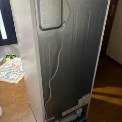 7月中旬購入　短期間使用　山善冷蔵庫　139L 2ドア冷蔵庫ファン式 MFR-F140(W)の画像