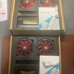 2個セット【新品】最強 36V 出力！ファンバッテリーセット 大容量20000mAhの画像