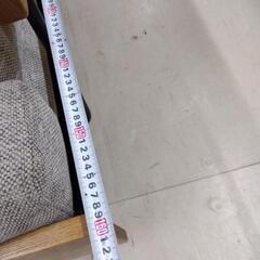 布製ソファー2人掛けの画像
