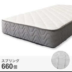 ニトリ セミダブルマットレスの画像