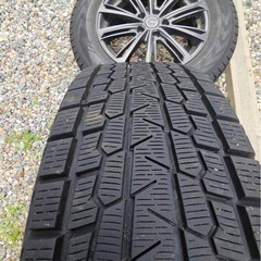 YOKOHAMA iceGUARD iG60 225/65 R17 17インチスタッドレスタイヤホイール4本セットの画像