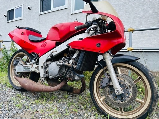 北海道　ホンダ　NSR250 MC18 部品取り　レストアベース 書類無し鍵あり　初爆確認はしています！