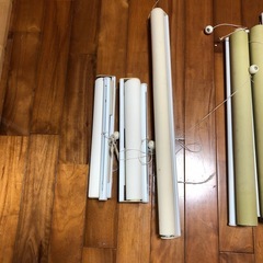 【決まりました】中古ロールカーテン６個の画像