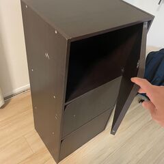 3段ラック　　　カラーボックスの画像