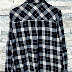 長袖 チェックシャツ(3)の画像