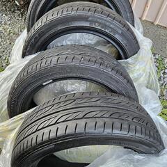 交渉中」軽自動車用タイヤ４本の画像