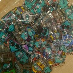 アクリルパーツのフィルム両面剥がし