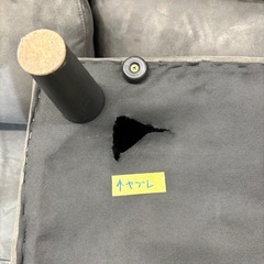 配送可【3人がけソファー グレー】★ クリーニング済/ 【管理番号12607】桒の画像